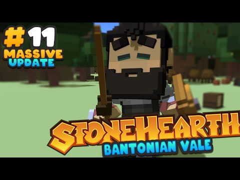 Massive Stonehearth ACE Update - Raiding Goblins and Crypts - Ep 11