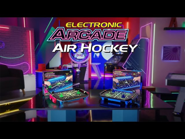 Vídeo relacionado con ColorBaby CB Games Air Hockey neón sobremesa, Estructura 40 cm, Plástico Resistente, 2 Palas, 2 Discos, 2 Jugadores, Juegos de Mesa, Juguetes para niños, Diversión Familiar, +6 años (39515)