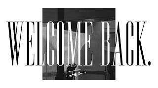 Cover art for welcome back.