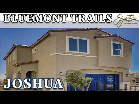 SOUTHWEST LAS VEGAS - Joshua Floorplan by Signature Homes - New Home for Sale in Las Vegas Bluemont