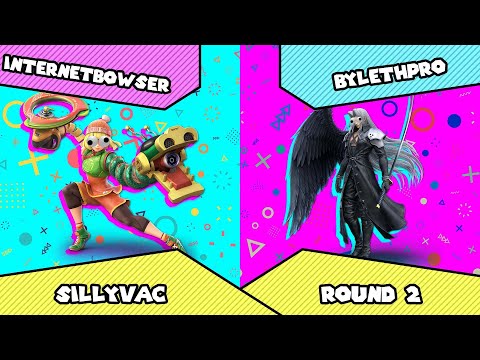SillyVac - SSBU - InternetBowser (Min Min, Bowser) vs BylethPro (Sephiroth, Byleth)