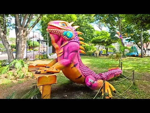Parque de las IGUANAS Zarzal Valle del Cauca [ Culturas4K ]