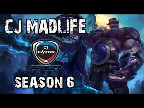 CJ MadLife Braum vs Trundle Support Ranked Challenger Korea