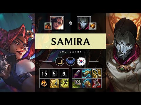 Samira ADC vs Jhin - KR Diamond Patch 25.05