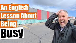 An English Lesson about Being Busy