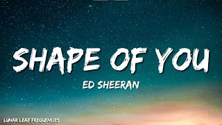 Ed Sheeran - Shape of You (Lyrics)
