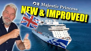 Majestic Princess Revealed - POST REFIT Ship Tour And Cruising From The UK!