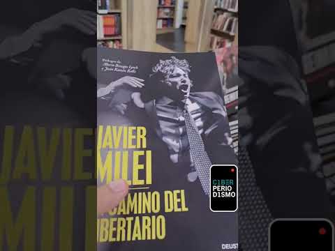 Me encontré con uno de los libros de Milei, en España y tiene UN DATO SORPRENDENTE‼️