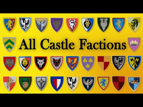 All LEGO Castle Factions 1978 - 2023