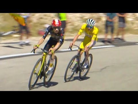 Vingegaard ALL OUT Attacks Pogacar on Mt Ventoux | Tour de France 2025 Stage 16