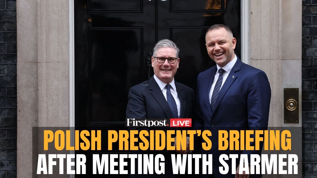 UK LIVE: Polish President Karol Nawrocki Speaks to Polish Media at 10 Downing Street | N18G