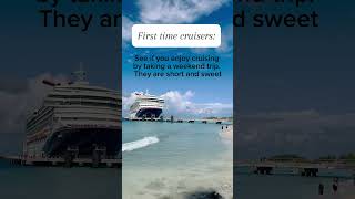 It only takes a weekend to figure out if you are a cruiser or not #cruise #cruiseship #carnival