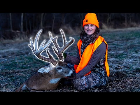 Self-Filmed GIANT Whitetail at 30 Yards
