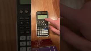 Casio fx-991EX calculator won’t convert fractions to decimals? (Calculator help)