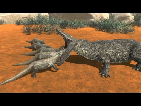 New Update 5x Komodo Dragon VS Every Units - Animal Revolt Battle Simulator