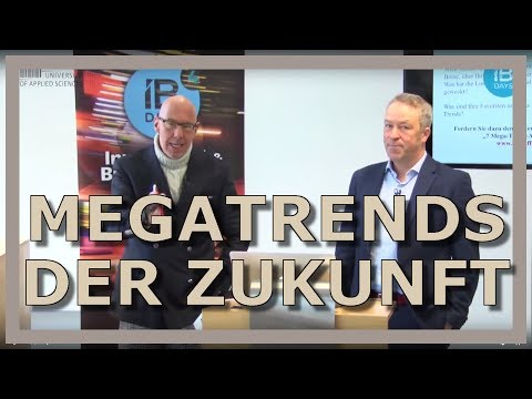 Mick Knauff und Jürgen Schmitt | MEGATRENDS der Zukunft | IB-Days 2017