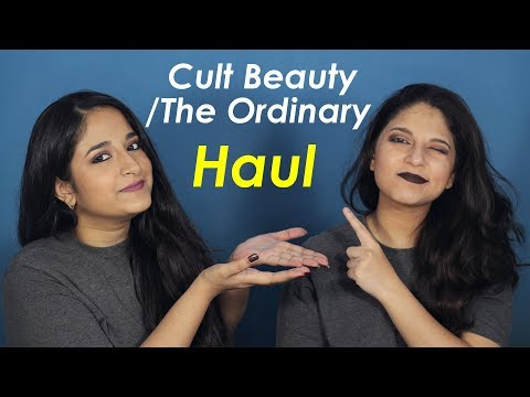 Cult Beauty/The Ordinary/ UK Haul #OFT2D Video