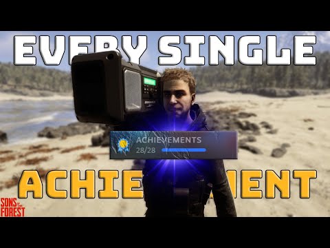 EVERY SINGLE Sons of the Forest ACHIEVEMENT UNLOCKED! | Sons Of The Forest | Steam Achievements
