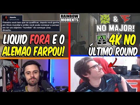 ALEMAO FARPANDO A LIQUID, 4K DO ASTRO PRA GARANTIR A FAZE NO MAJOR - MELHORES MOMENTOS ELITE SIX