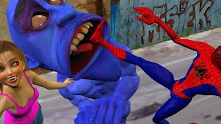 青鬼ｖｓスパイダーマン