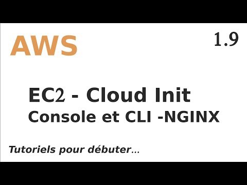 AWS 1 9 EC2 CLOUD INIT EN CLI ET CONSOLE NGINX