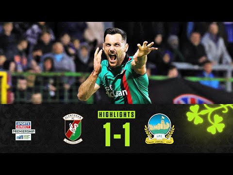 WHAT A GAME! | Glentoran 1-1 Linfield | #SportsDirectPrem
