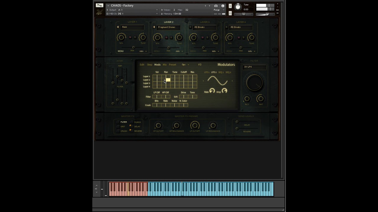 Project CHAOS Tutorial 3/5 - Modulation Window