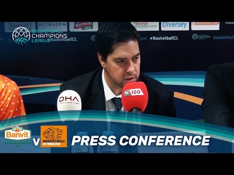 Banvit v CEZ Nymburk - Press Conference - Basketball Champions League
