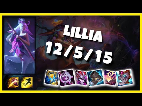 Lillia vs Volibear KOREAN Challenger JUNGLE (12/5/15) Gameplay Replay - Patch 10.23