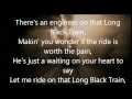Long Black Train with lyrics