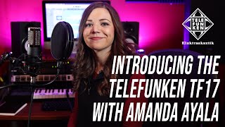 Video thumbnail for How to Record KILLER Vocals with the new Telefunken TF17 FET condenser microphone by Performer Magazine