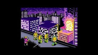 Amigos Plays Teenage Mutant Hero Turtles: The Coin-Op! (1991) (Amiga)