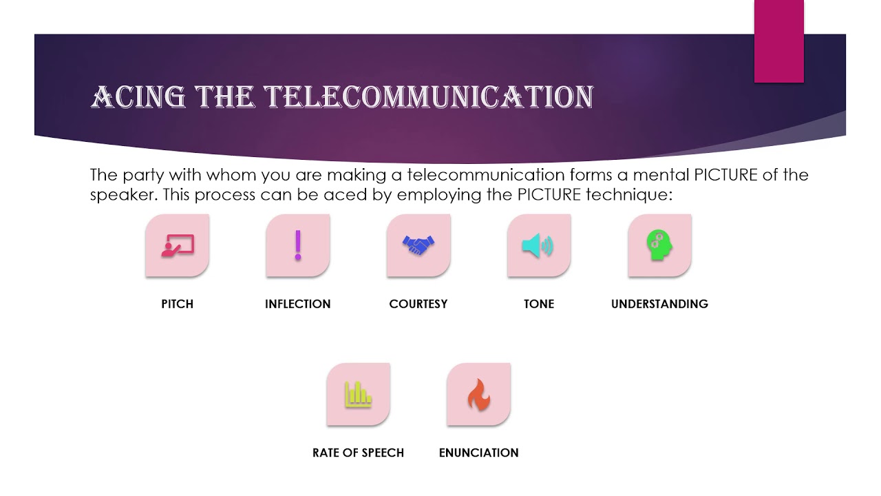Etiquette of Tele communication