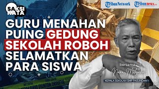 Detik-detik SMP 1 Pasundan Bandung Ambruk, Kepala Sekolah Ungkap 6 Siswa Terluka: Guru Tahan Puing