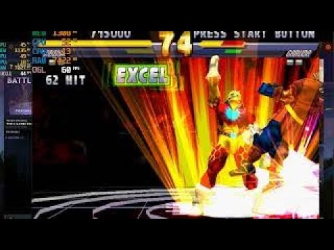 Street fighter ex2 plus I Shadow Geist VS Garuda ASMR combo  #