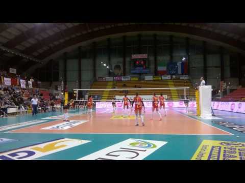 Perugia-Ravenna (fine secondo set)