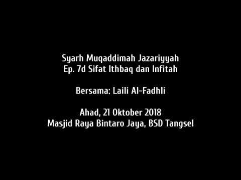 JazariFHQ Ep7d Sifat Ithbaq dan Infitah