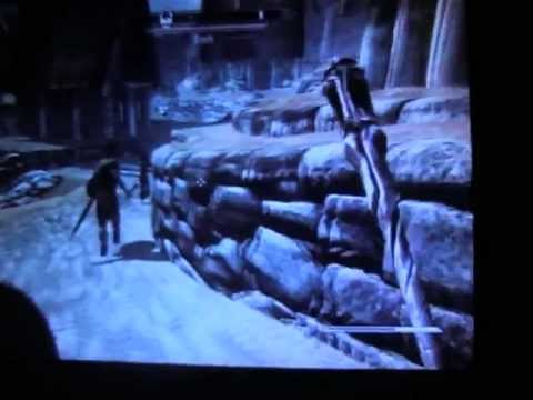 Skyrim - Whiterun guard attacks Braith (The Bully)