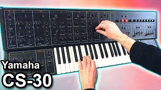 Video thumbnail for YAMAHA CS-30 - Ambient chillout music 【SYNTH DEMO】 by synth4ever