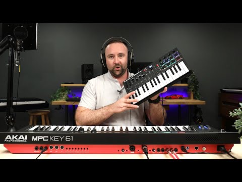 Akai MPC Key 61 - Connecting an External Keyboard (M-Audio Oxygen Pro Mini)