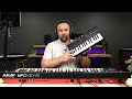 Akai MPC Key 61 Connecting An External Keyboard M Audio Oxygen Pro Mini