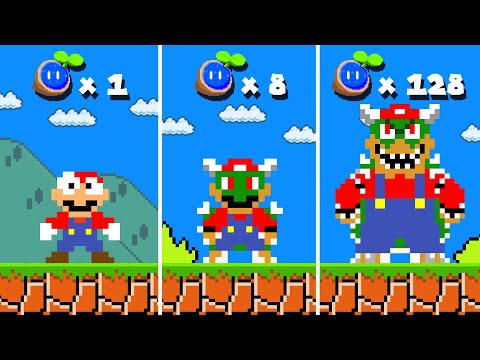 Mario but Every Seed Make MARIO Become BOWSER...