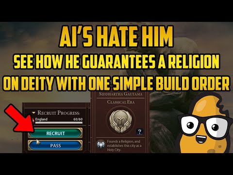 Deity Build Order - Guaranteed Religion Guide - Civ 6