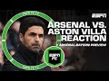 FULL REACTION to Arsenal-Aston Villa 🗣️ 'DON'T MESS WITH THE SYSTEM!' - Ale Moreno | ESPN FC