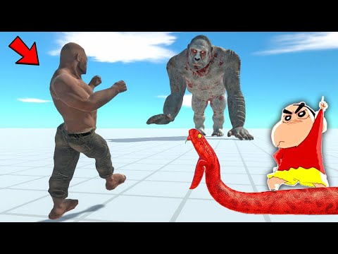 50 BOLD BILLY vs EVERY UNIT | SHINCHAN and CHOP fight DINOSAURS😱|😂Funny game ARBS in Hindi