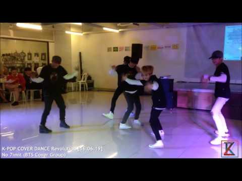 No 7imit (BTS Cover Group) on K-POP COVER DANCE Revolution