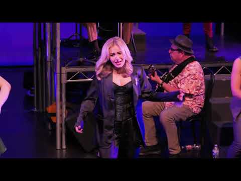 Extended version!! 18 year old Anna Duboc as Hermes sings 'Way Down Hadestown' in #Hadestown Teen