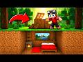 Jeg Bygger En Hemmelig Base Under Et Træ I Minecraft!