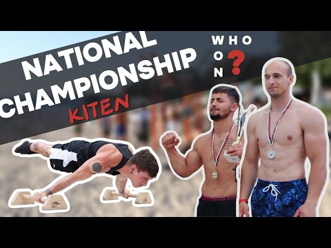 NATIONALS AT THE BEACH - Freestyle calisthenics COMP Bulgaria