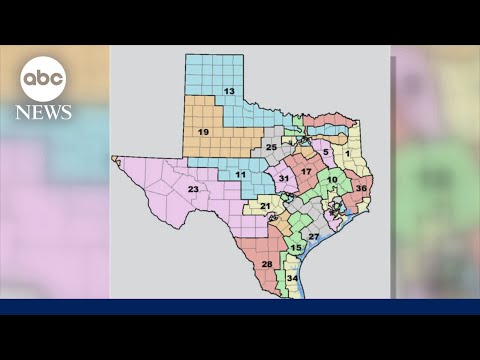 Texas Republicans set to redraw congressional map